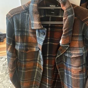 Mens Premium Flannel Wool Jacket